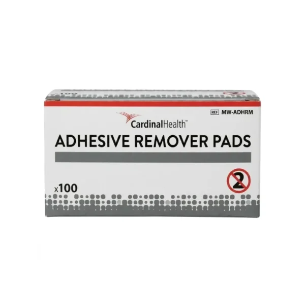 Remover de Adhesivos Medicos en Toallitas Pads Cardinal Health Caja x 100 Unidades - Toallitas Removedoras de Adhesivos Médicos Cardina...