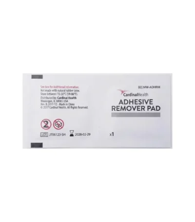 Remover de Adhesivos Medicos en Toallitas Pads Cardinal Health Caja x 100 Unidades - Toallitas Removedoras de Adhesivos Médicos Cardina...