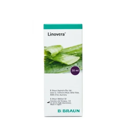 Linovera Solucion de Acidos Grasos Hiperoxigenados 30 ml B. Braun - Solución Tópica de Ácidos Grasos Hiperoxigenados L...
