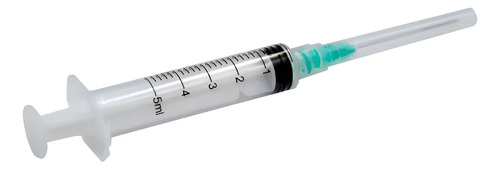 Jeringa 5 ml Luer Lock con Aguja 21G x 1 1/2 SmartMed Caja 100 Unidades - ADMINISTRACION SEGURA Y PRECISA SIN RIESGO DE DESC...
