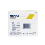 Aguja Hipodermica 30G x 1/2 Pulgada Amarillo Nipro Caja x 100 Unidades - Imagen 2