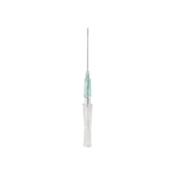 Cateter Intravenoso 18G x 1 1/4 Pulgada 32 mm Teflon Verde Cranberry Caja x 50 Unidades - Catéteres Intravenosos Periféricos de Teflón 18G x...