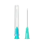 Aguja Hipodermica 21G x 1 Pulgada Verde Cranberry Caja x 100 Unidades - Agujas Hipodérmicas Estériles Cranberry 21G x 1...
