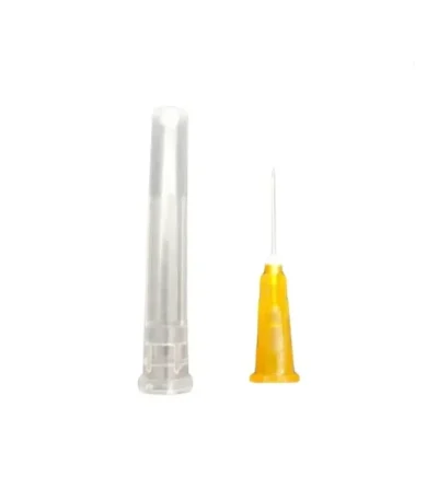 Aguja Hipodermica 25G x 5/8 Cranberry Caja x 100 Unidades - Agujas Hipodérmicas Estériles 25G x 5/8 Pulgadas C...