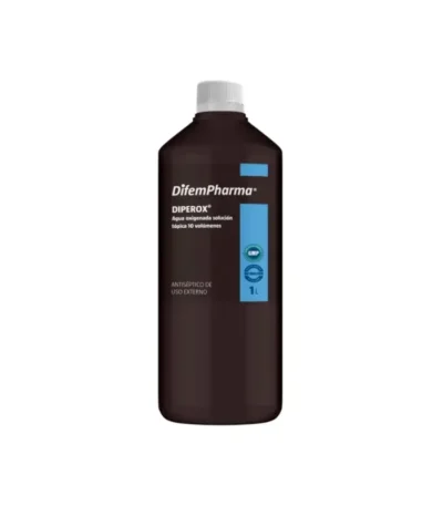 Diperox Solución Topica Difem Pharma 1 Litro - Agua Oxigenada 10 Volúmenes al 3% Difem Pharma de ...