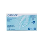 Guantes de Nitrilo Sin Polvo Talla M Tresor Caja 100 Unidades - MAXIMA PROTECCION CLINICA Y SENSIBILIDAD PARA TUS ...