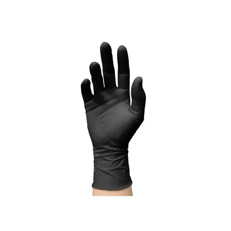 Guantes de Nitrilo Negros Sin Polvo Talla M Tresor Caja 100 Unidades - PROTECCION, ESTILO Y ALTA RESISTENCIA EN TUS MANOS...