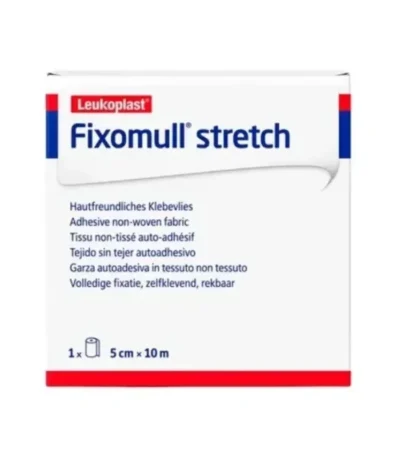 Cinta de Fijacion Fixomull Stretch 5 cm x 10 m BSN Medical Unidad - FIJACION SEGURA Y FLEXIBLE PARA APOSITOS Y CATETER...