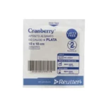 Aposito de Alginato de Calcio con Plata 10 x 10 cm Cranberry Caja 10 Unidades - ACCION ANTIMICROBIANA AVANZADA Y MAXIMA ABSORCION ...