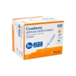 Jeringa 5 ml Luer Slip con Aguja 21G x 1 1/2 Cranberry Caja 100 Unidades - ADMINISTRACION CLINICA FLUIDA Y DOSIFICACION PRECI...