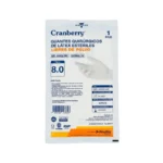 Guantes Quirúrgicos Látex Libre de Polvo Estériles Cranberry Talla 8.0 Caja 50 Pares - Alta precisión táctil y bioseguridad superior en e...