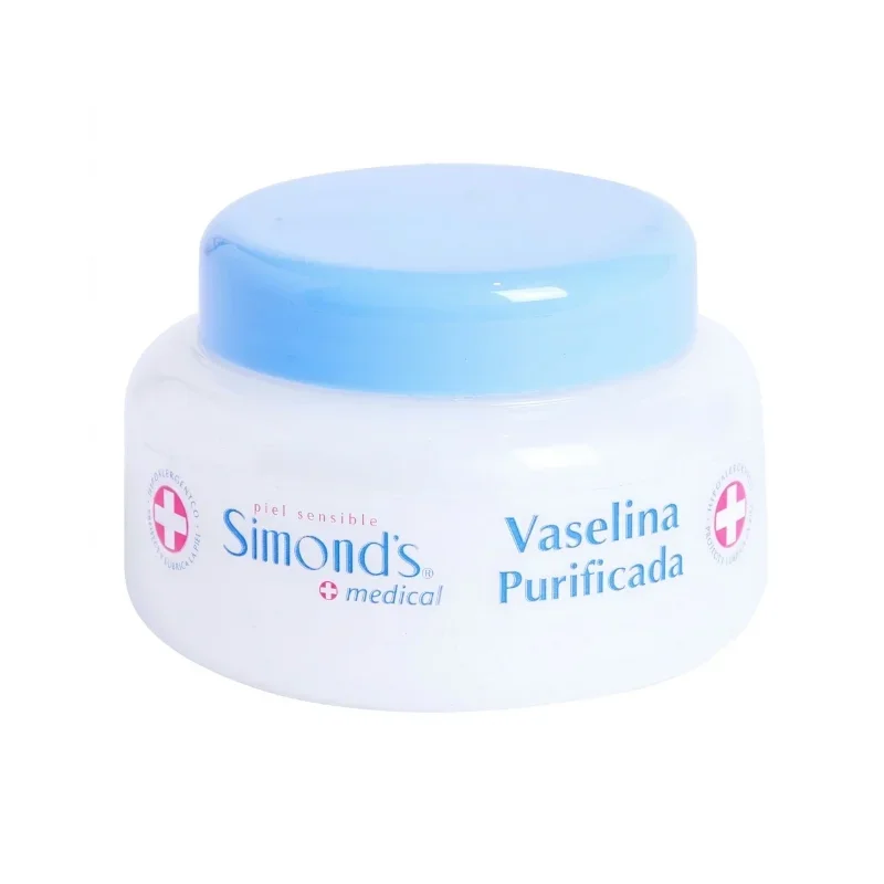 woo-products2Fimages2F1786999571378-edit_1786999571187-1.webp Vaselina Purificada Sin Perfume 110 g Simonds - Protección Emoliente e Hidratación Intensa para Pi...