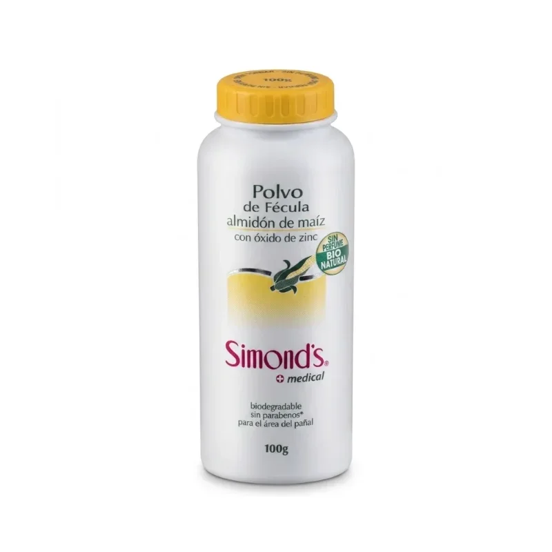 woo-products2Fimages2F1787014750135-edit_1787014749937-1-1.webp Polvo Fécula Dermo Protectora 100 g Simonds - Proteccion Absorbente y Alivio Suave para la Piel ...