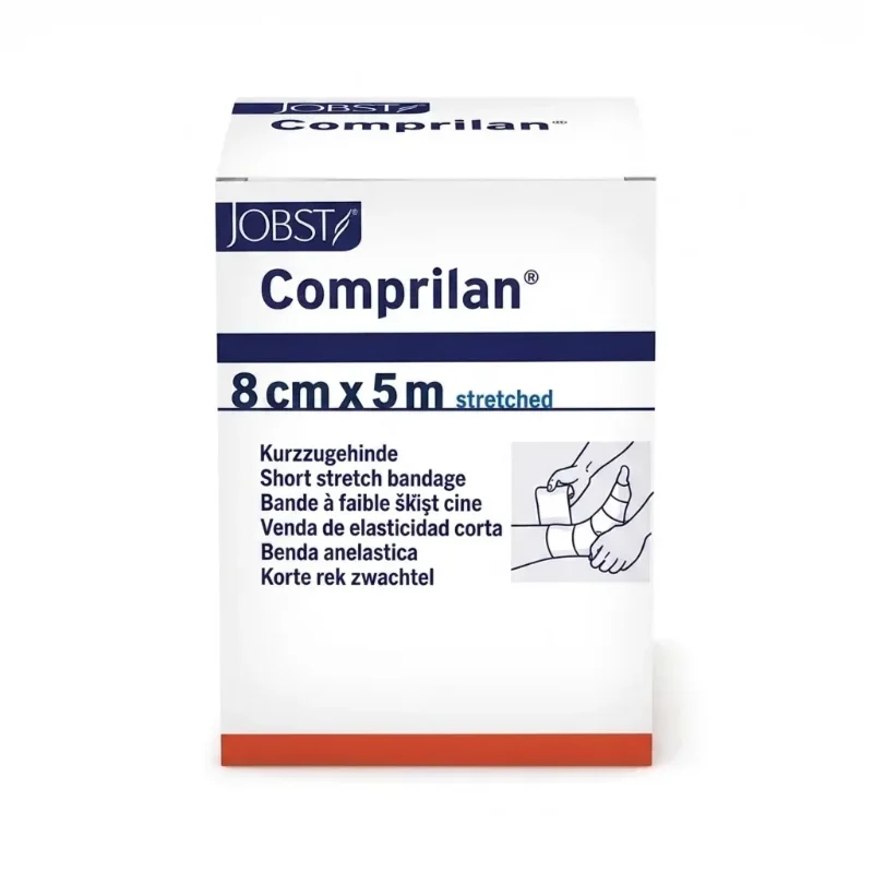 woo-products2Fimages2F1787017411314-edit_1787017411101-1-1.webp Venda Elástica Comprilan 8 cm x 5 m BSN Medical – Unidad - Compresión venosa de alta efectividad y soporte li...