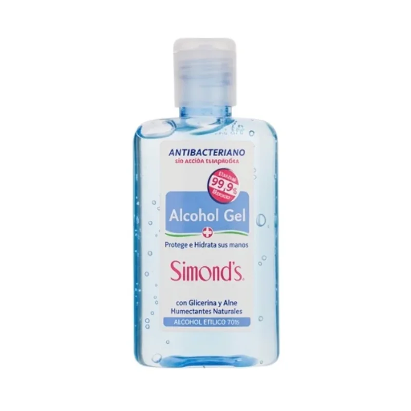 woo-products2Fimages2F1787360361908-edit_1787360361763-1.webp Alcohol Gel 70% Sin Enjuague Simonds 75 ml - Higienización Antiséptica Portátil e Hidratación p...