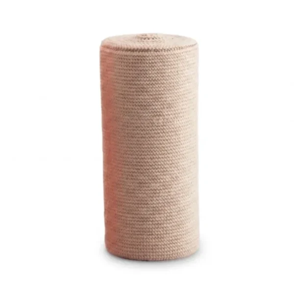 Venda Elástica Ideal 10cm x 4.5m Cranberry 1 Unidad - Soporte elástico continuo y contención efectiva pa...