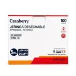 Jeringa 5 ml Luer Lock con Aguja 21G x 1 1/2 Caja 100 Unidades