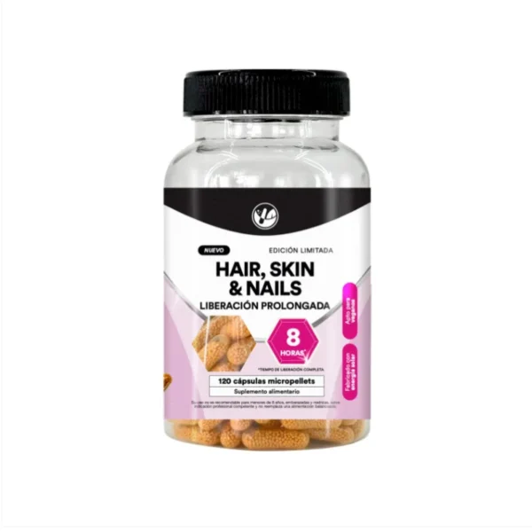 Hair Skin Nails NF Colágeno y Biotina 120 Cápsulas