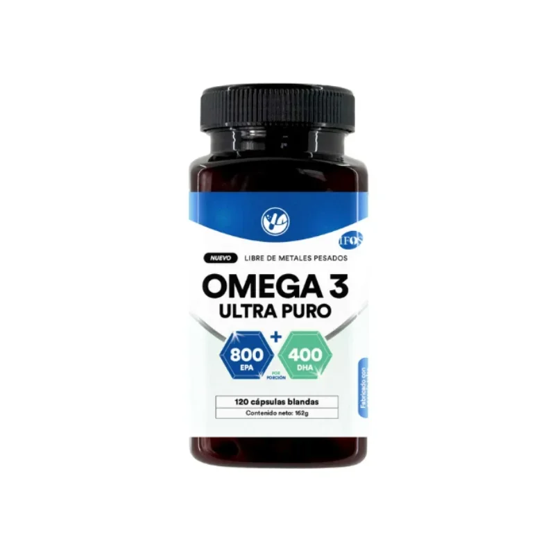 Omega 3 Ultra puro 120 Cápsulas Natural Farm