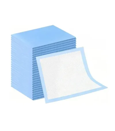 Protector de Cama Sabanilla 60×90 cm Cranberry Paquete x 10 Unidades - Sabanilla Protectora de Cama Impermeable y Absorbe...