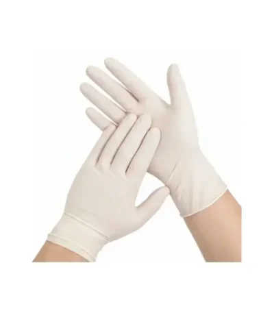 Guantes de Examen de Latex con Polvo Blancos Talla S Tresor Caja 100 Unidades - PROTECCION TRADICIONAL Y AJUSTE PERFECTO PARA USO ...