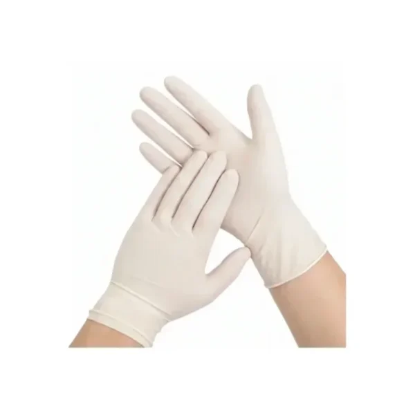 Guantes de Examen de Latex con Polvo Blancos Talla S Tresor Caja 100 Unidades - PROTECCION TRADICIONAL Y AJUSTE PERFECTO PARA USO ...