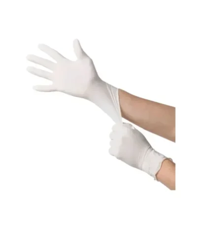 Guantes de Examen de Latex con Polvo Blancos Talla L Tresor Caja 100 Unidades - PROTECCION TRADICIONAL Y AJUSTE PERFECTO PARA USO ...