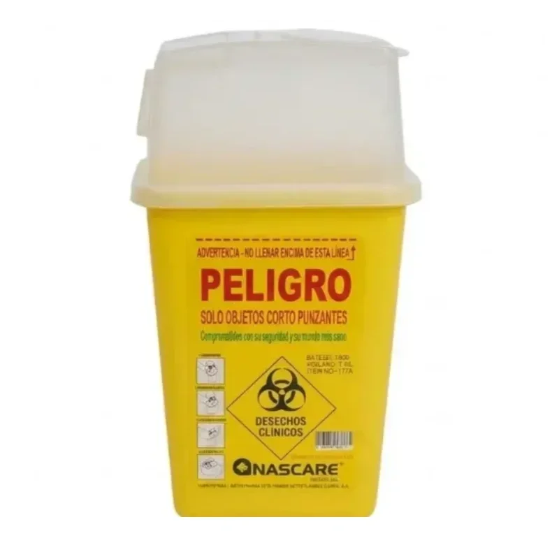 woo-products2Fimages2F1788565206200-edit_1788565205756.webp Caja Contenedor para Material Cortopunzante 1 Litro Amarilla - Imagen 1