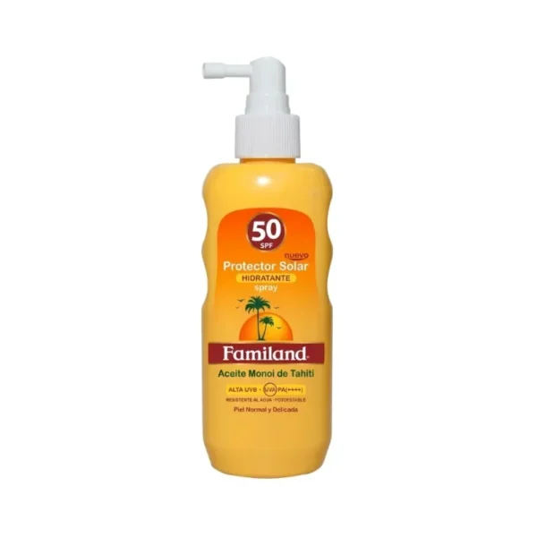 Protector Solar Spray SPF50 Protect Monoi Tahití 190ml Familand