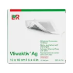 Vliwaktiv Ag Carbon Activado con Plata 10x10 cm L & R CAJA X10 Unidades