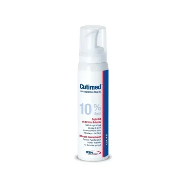 Espuma Hidratante Cutimed Acute 10% Urea BSN Medical - Frasco 125 ml