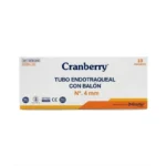 Tubo Endotraqueal con Balón 4.0 mm Cranberry - Unidad Estéril - Imagen 2